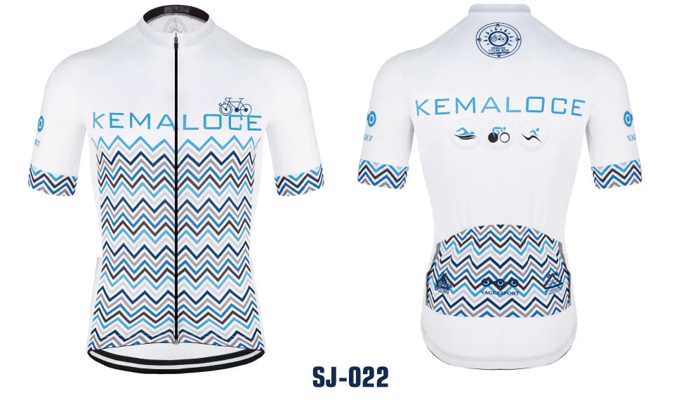 KEMALOCE Bike Jersey New American