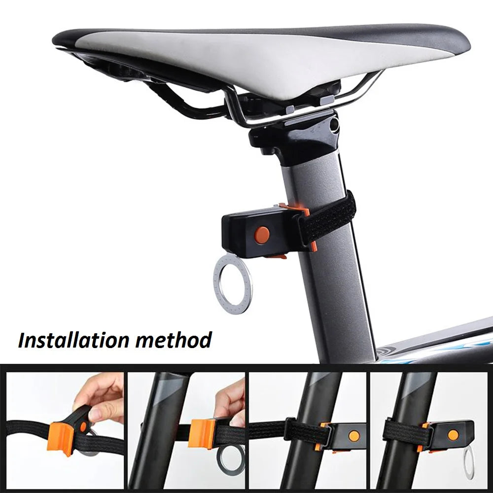 Bicycle Tail Light Cycling Lamp Multi Lighting Modes USB Rechargeable