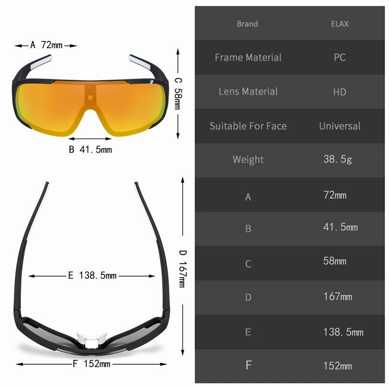 ELAX Polarized and Photochromic Cycling