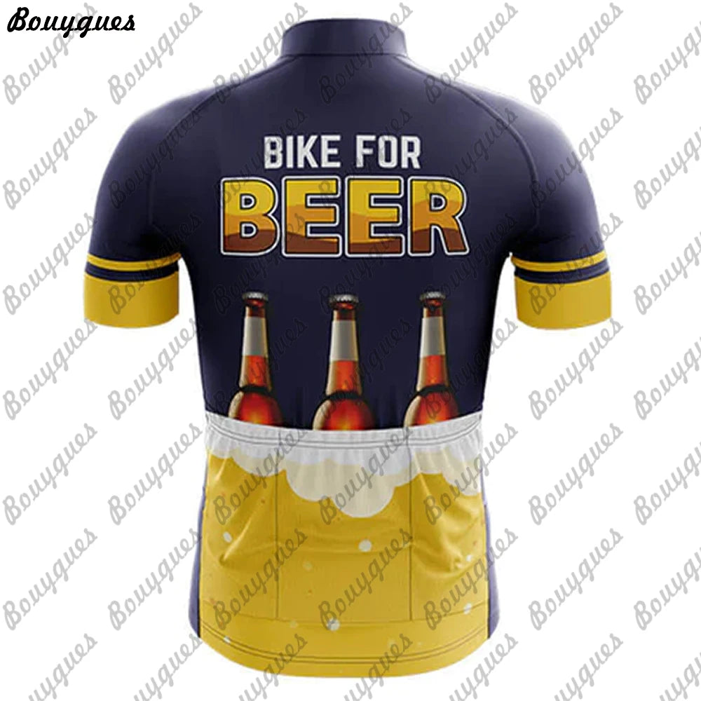 Beer Team Men Cycling Jersey MTB