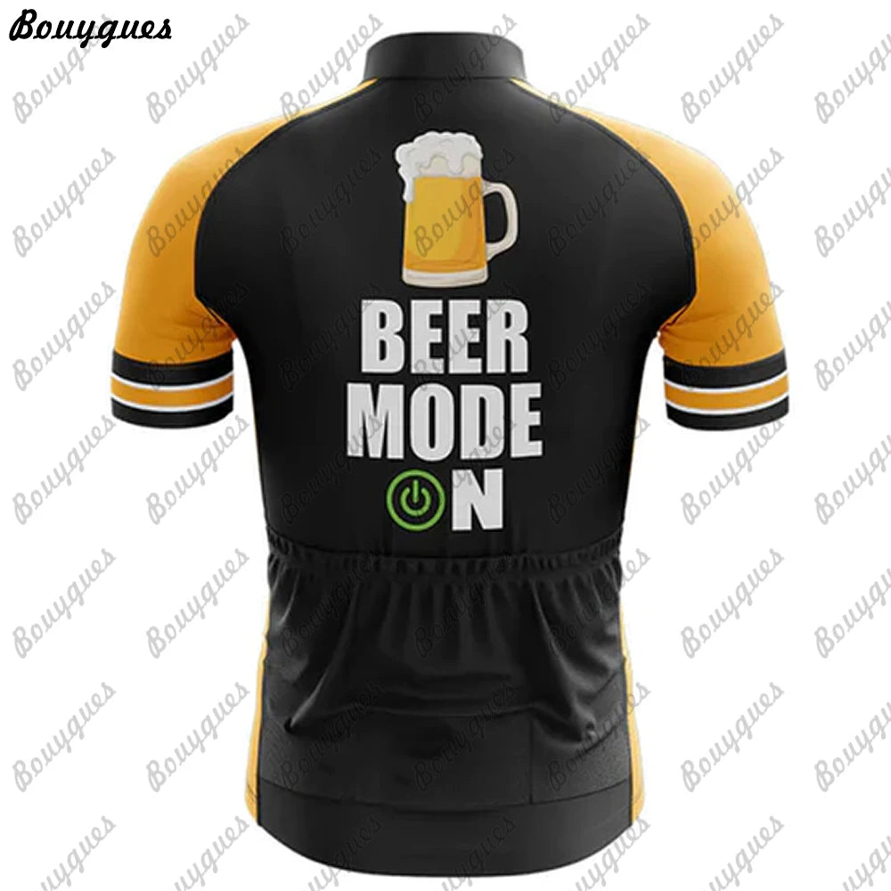 Beer Team Men Cycling Jersey MTB