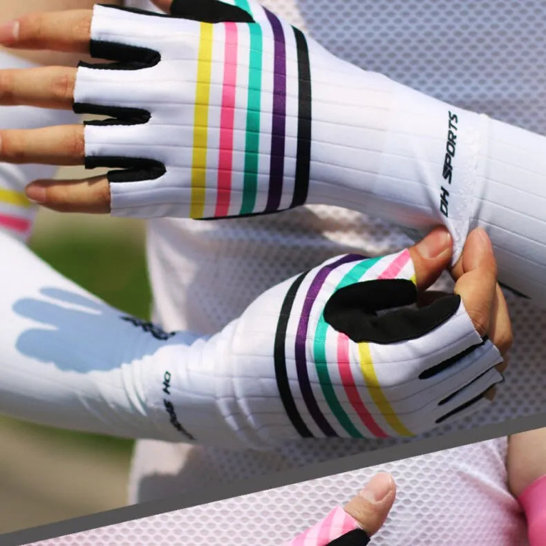 Gloves cycling Anti-slip Wear Resistant Wreathable