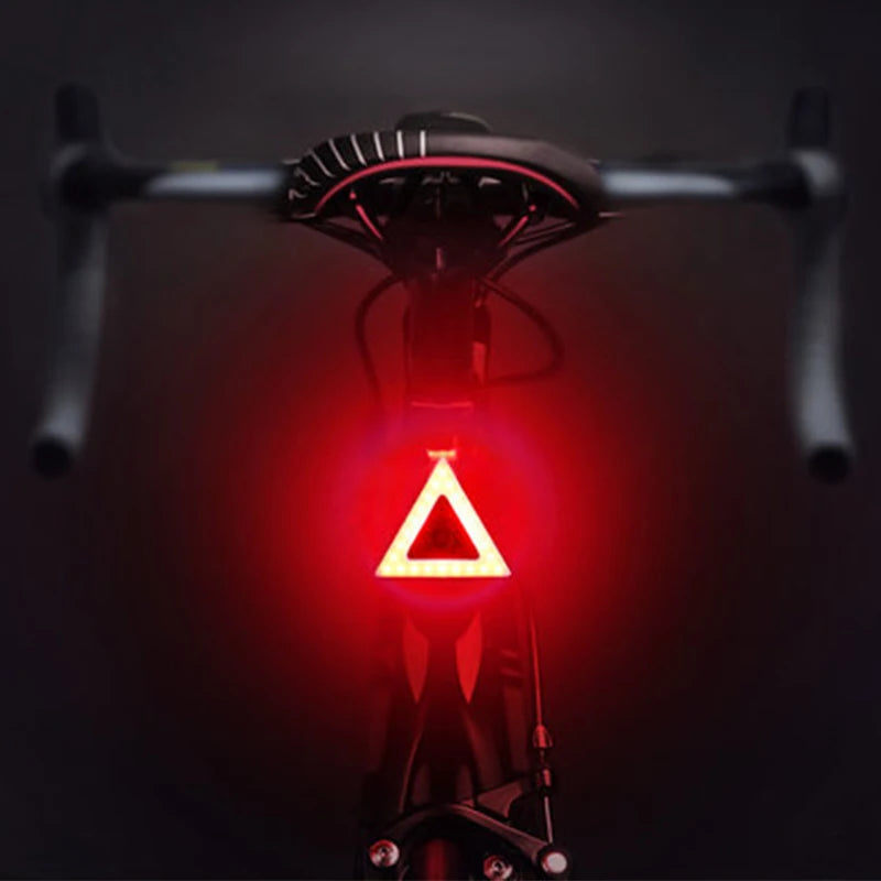 Bicycle Tail Light Cycling Lamp Multi Lighting Modes USB Rechargeable