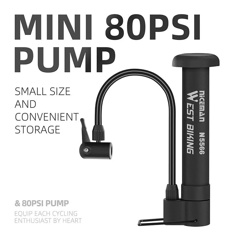 Bicycle Pump 80 PSI