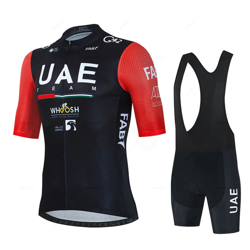 2024 Uae Cycling Jersey Set MTB Uniform