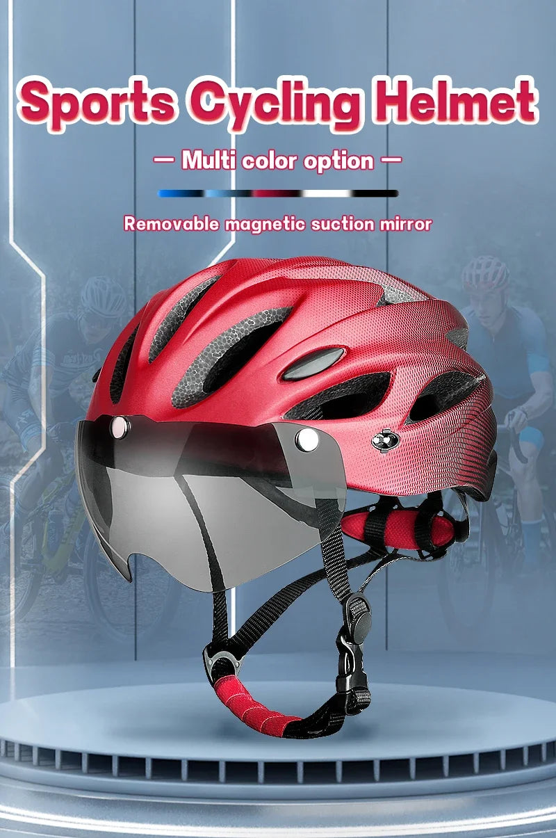 Bike Helmet with LED Tail Light