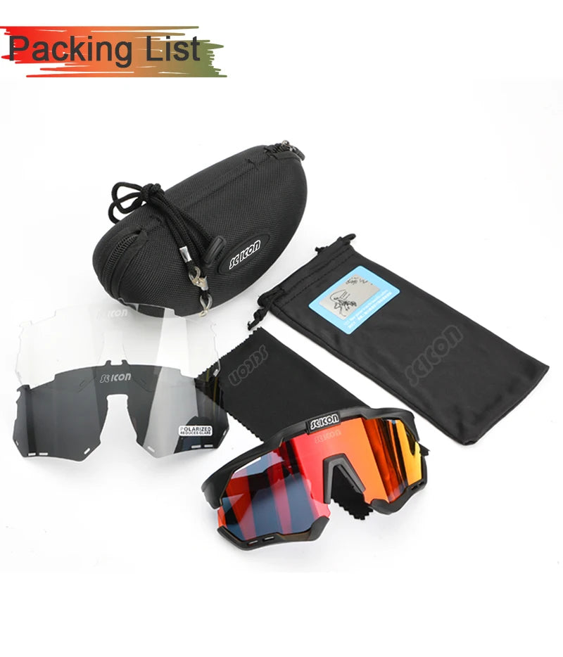 SCICON Polarized Cycling Glasses UV400