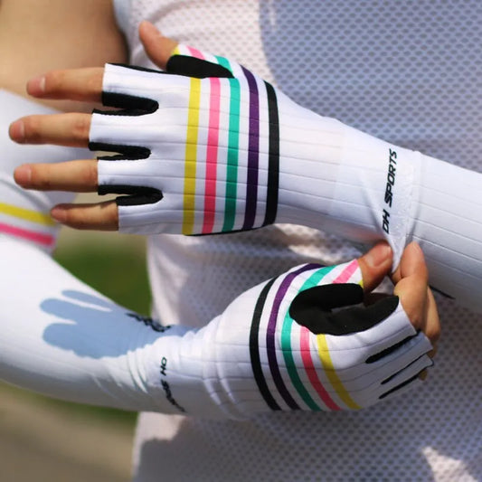 Gloves cycling Anti-slip Wear Resistant Wreathable