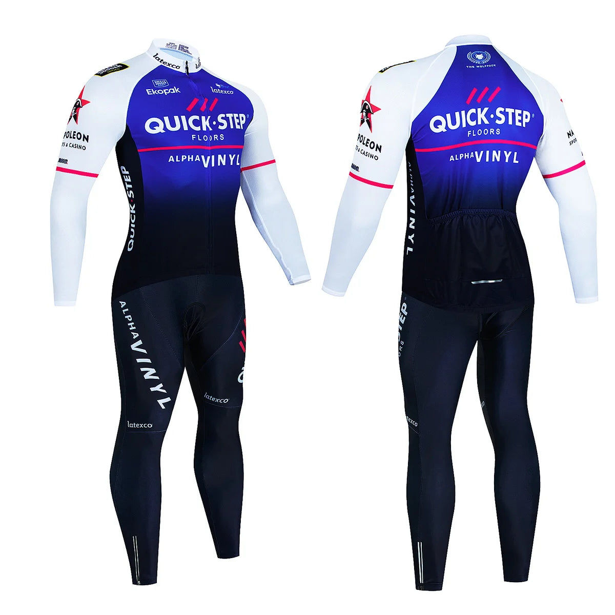 Winter Thermal Fleece Cycling Jersey Sets