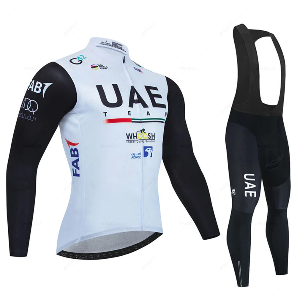 Uae Team Autumn Cycling Jersey Set