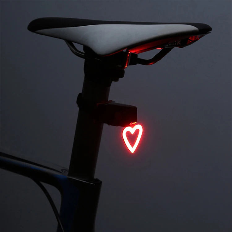 Bicycle Tail Light Cycling Lamp Multi Lighting Modes USB Rechargeable