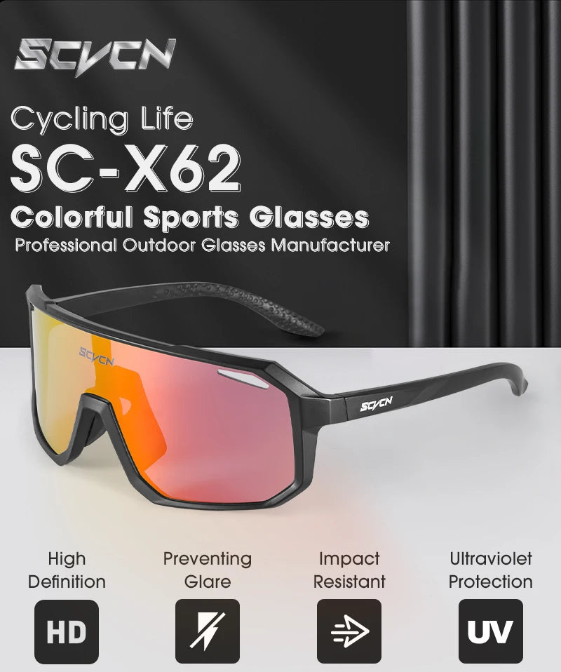 SCVCN Cycling Sunglasses MTB UV400