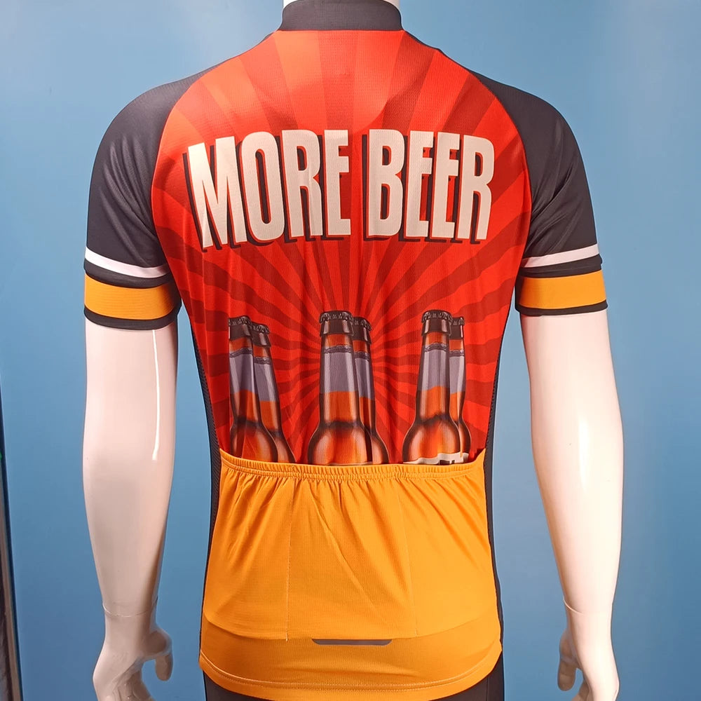 Beer Team Men Cycling Jersey MTB