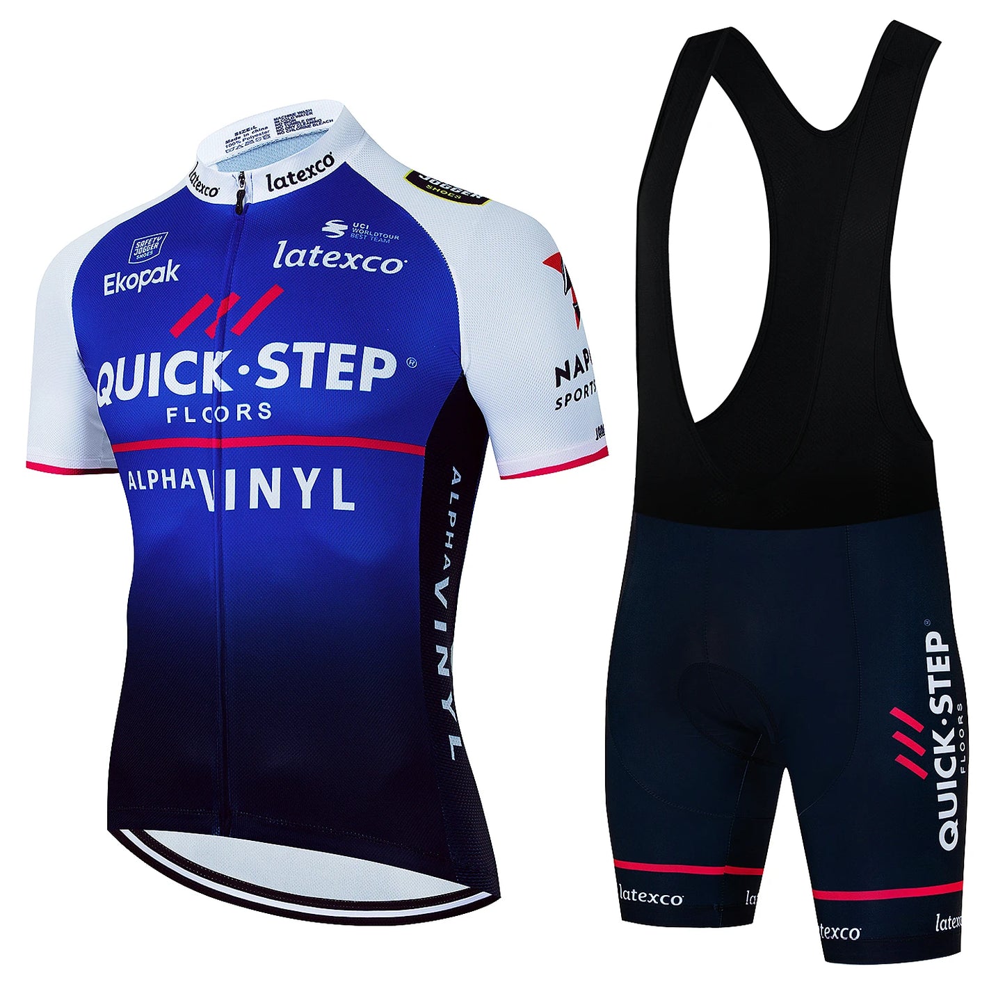 2024 QUICK STEP Men Cycling Jersey Set MTB