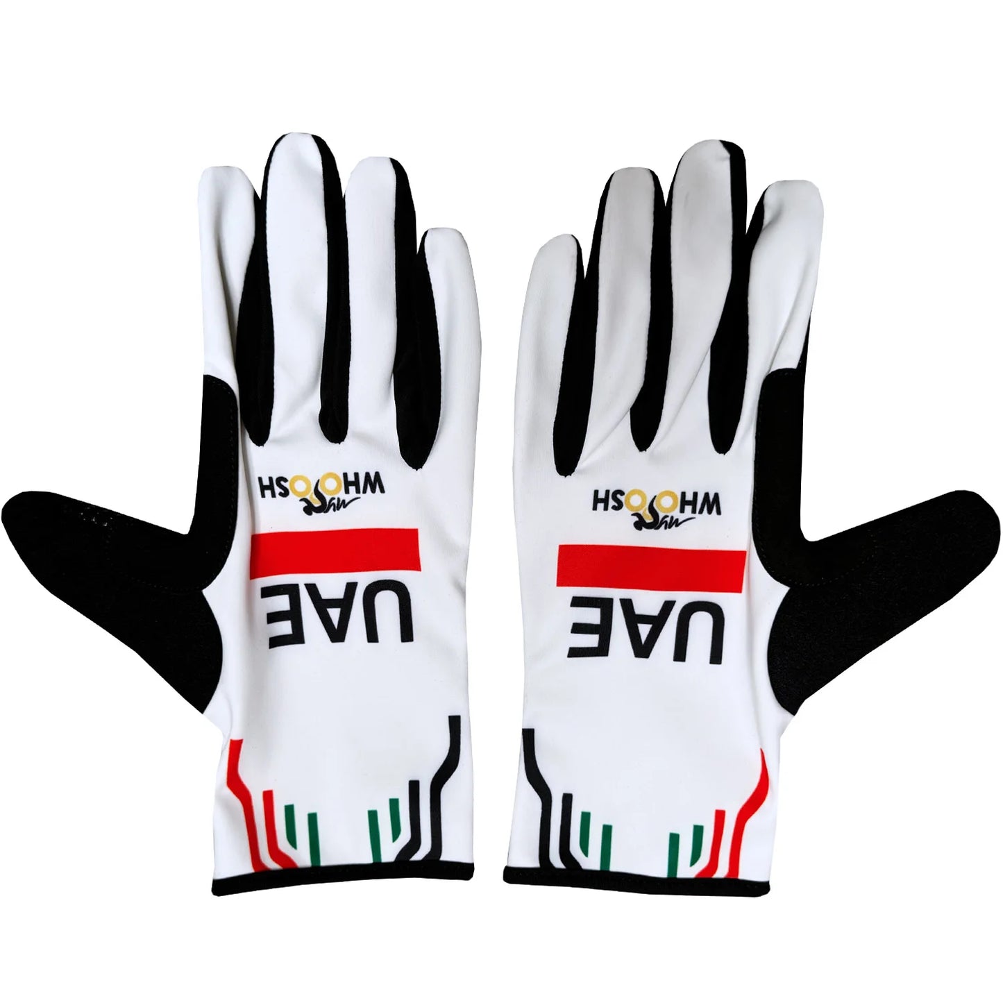 UAE Team 2025 Cycling Gloves Full Finger