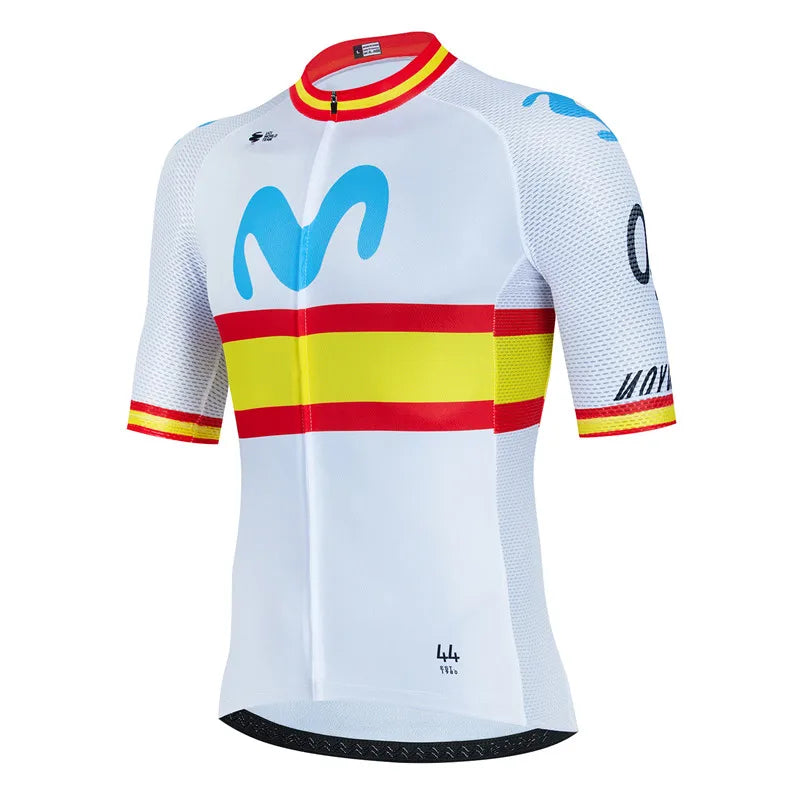 Movistar 2024 Cycling Jersey Set Summer Spain MTB