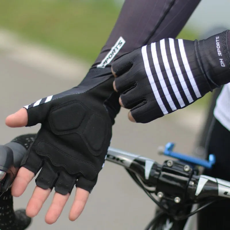 Gloves cycling Anti-slip Wear Resistant Wreathable