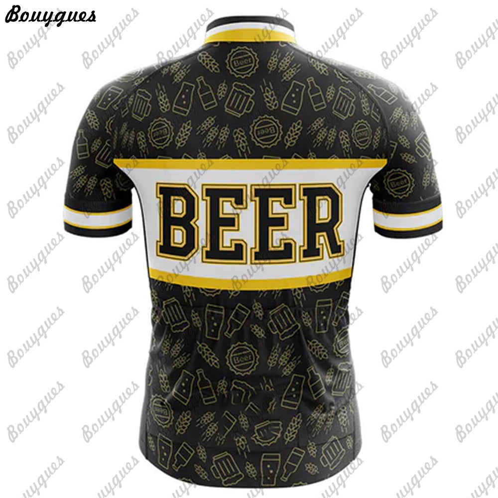 Beer Team Men Cycling Jersey MTB