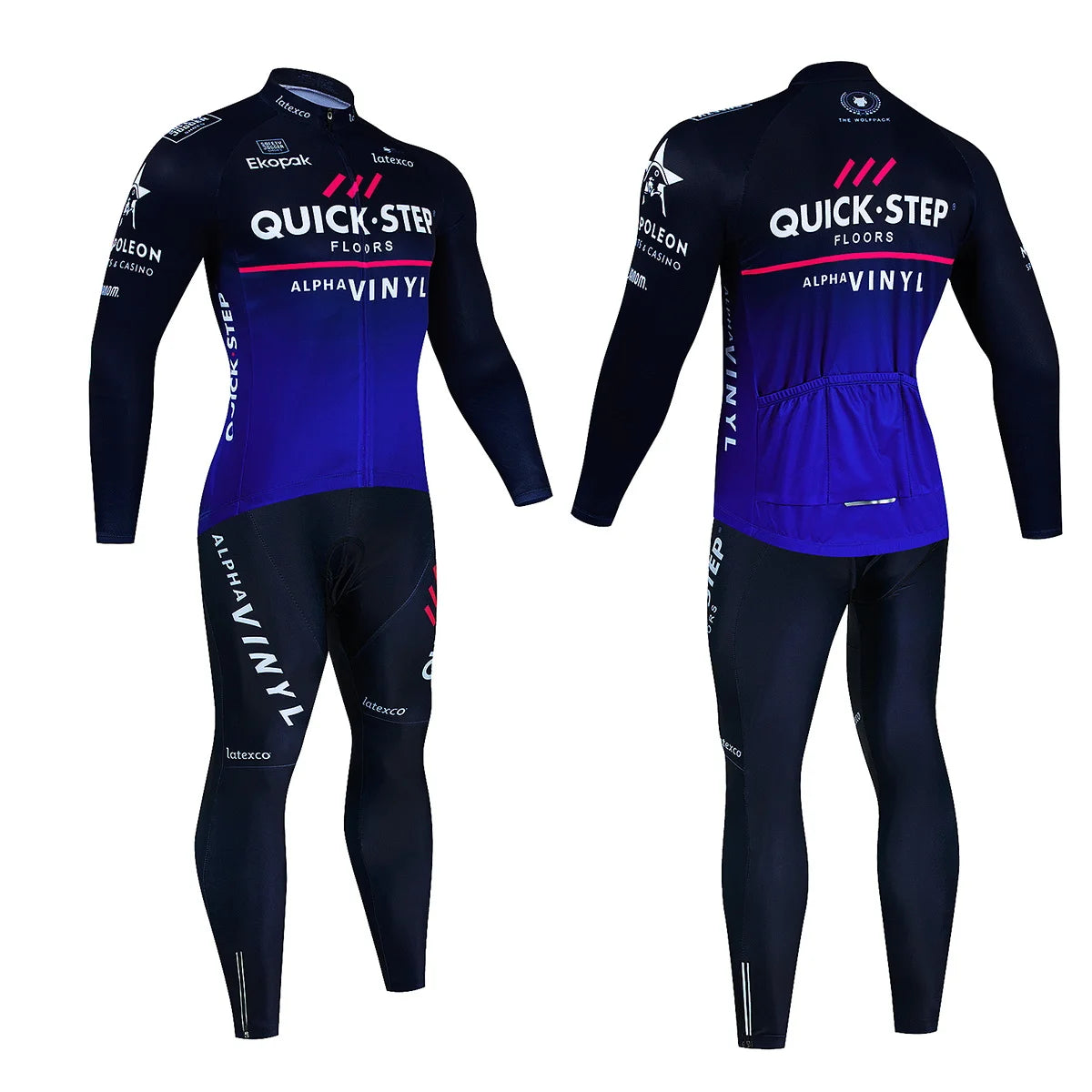 Winter Thermal Fleece Cycling Jersey Sets