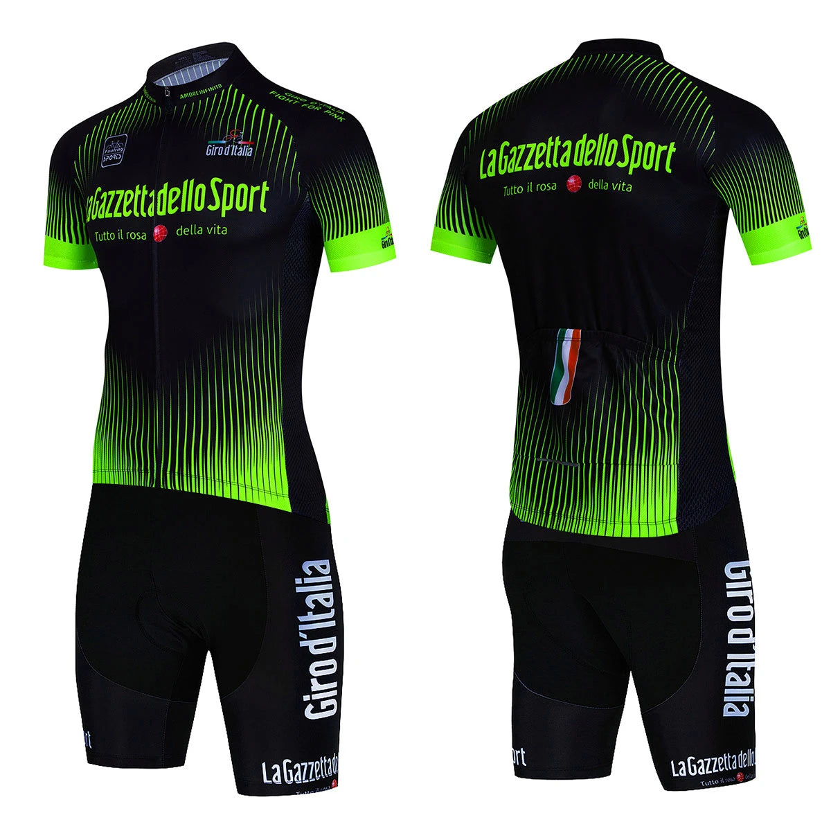 Tour Of Italy Cycling Jersey Set