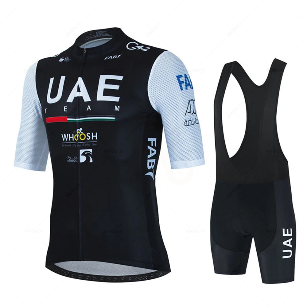 2024 Uae Cycling Jersey Set MTB Uniform