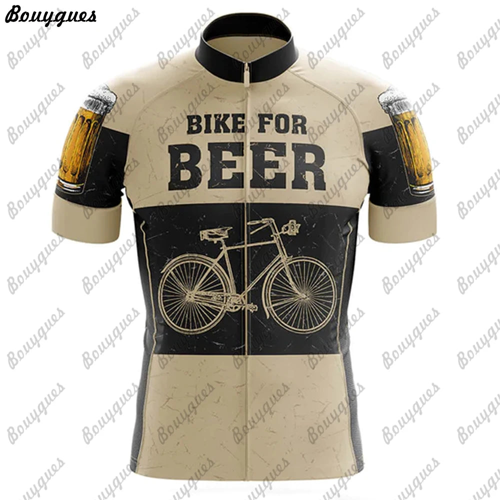 Beer Team Men Cycling Jersey MTB