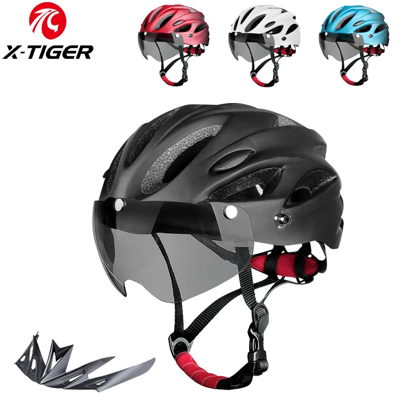 Bike Helmet with LED Tail Light