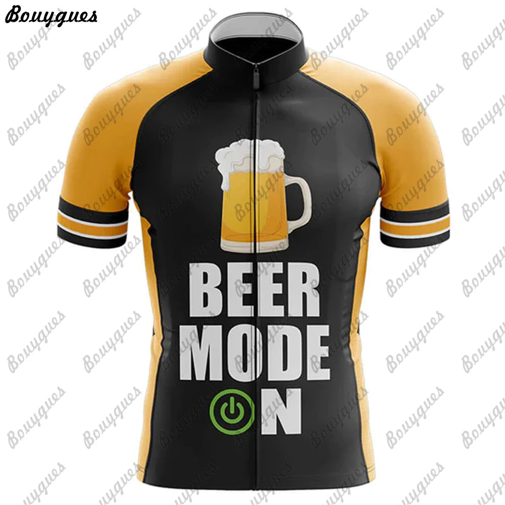 Beer Team Men Cycling Jersey MTB