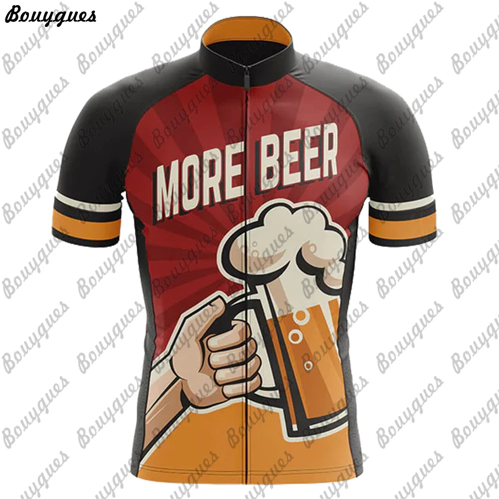 Beer Team Men Cycling Jersey MTB