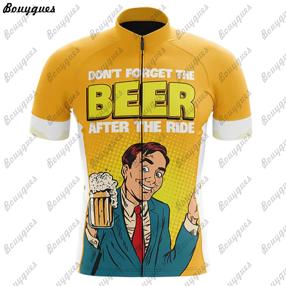 Beer Team Men Cycling Jersey MTB