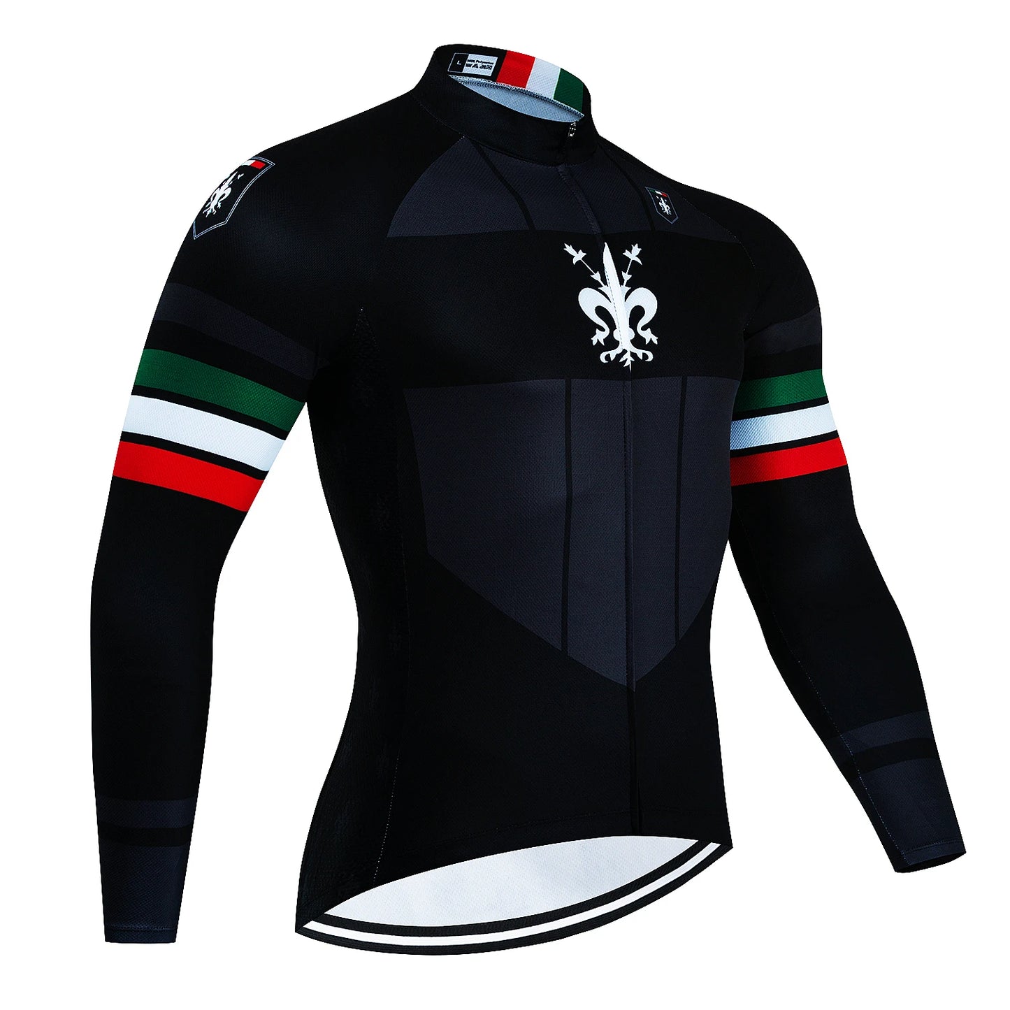 Italia 2024 Pro Cycling Jerseys Sets Autumn Riding Long Sleeves