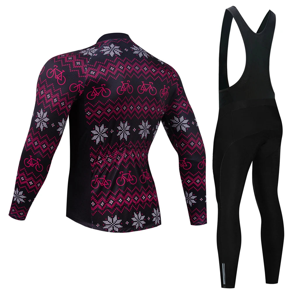 2024 Autumn Long Sleeve Cycling Jersey Set