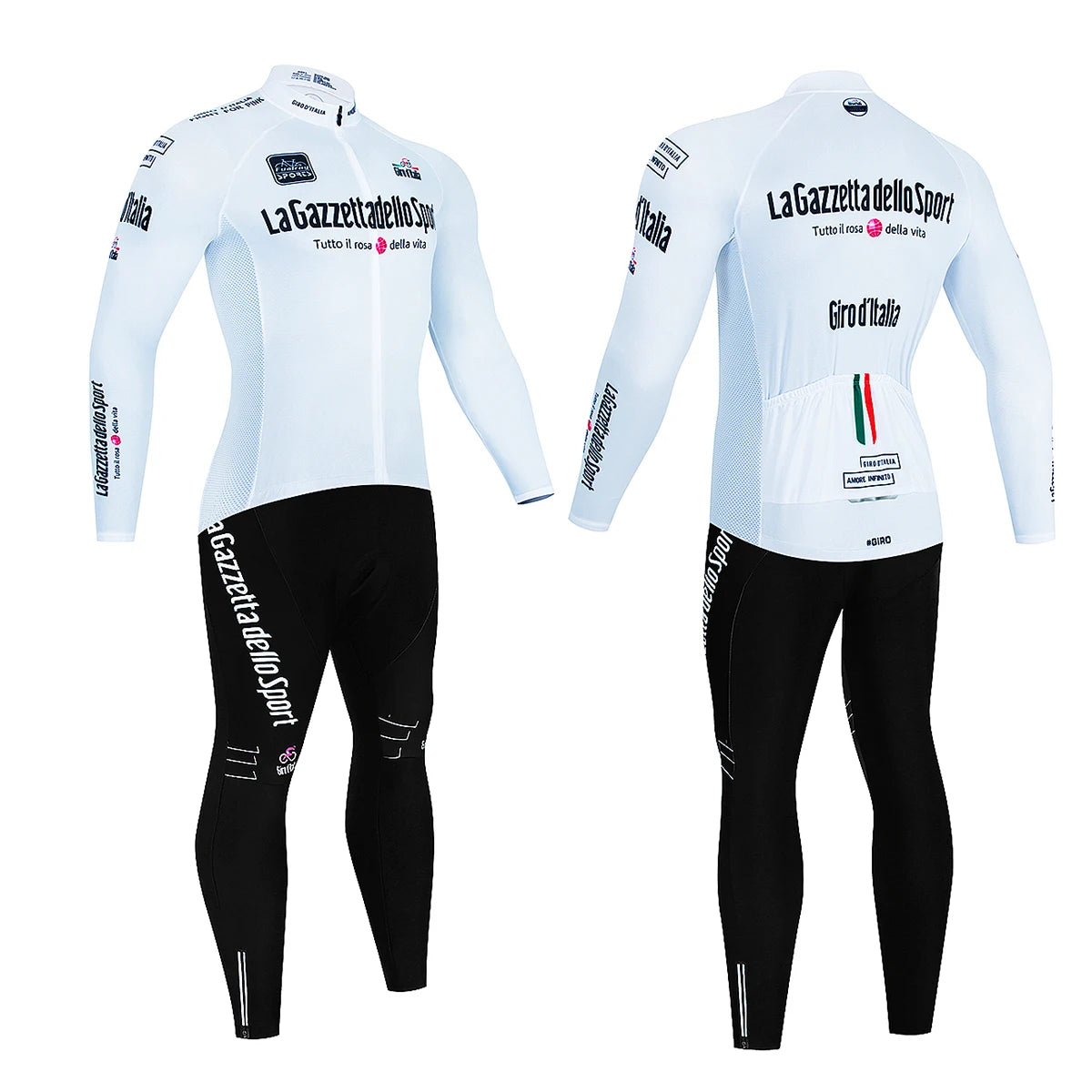 2023 Team Tour De Italia Giro Cycling Jersey Set