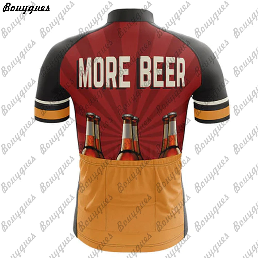 Beer Team Men Cycling Jersey MTB