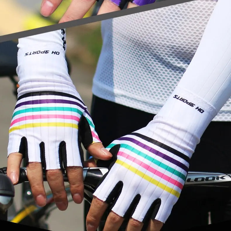 Gloves cycling Anti-slip Wear Resistant Wreathable