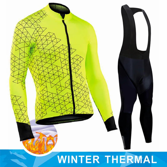 Polaire thermique de cyclisme d'hiver 2023