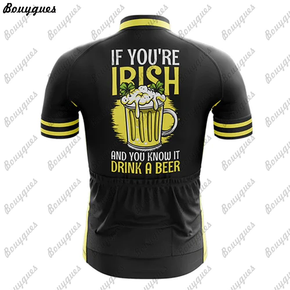 Beer Team Men Cycling Jersey MTB