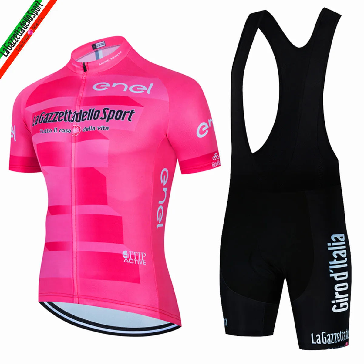 Tour De Giro D'ITALIA Cycling Jersey Set