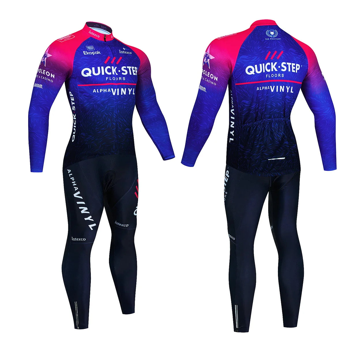 Winter Thermal Fleece Cycling Jersey Sets