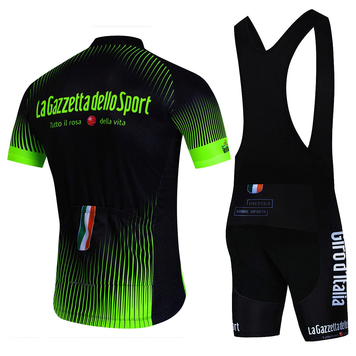 Tour Of Italy Cycling Jersey Set