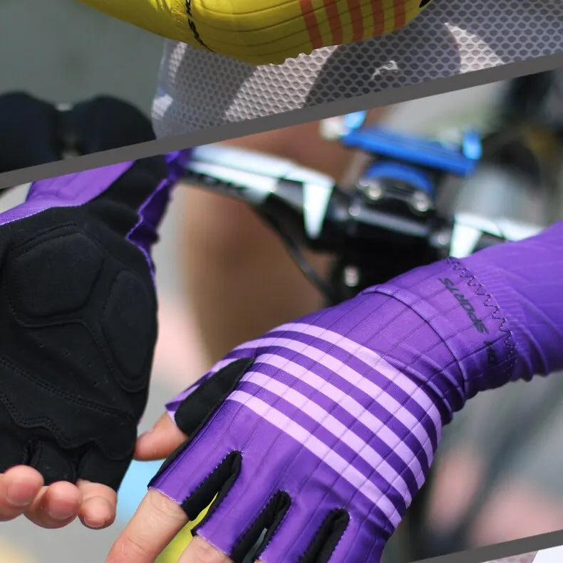 Gloves cycling Anti-slip Wear Resistant Wreathable