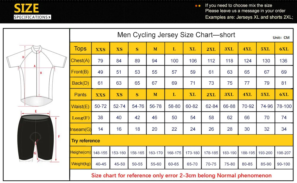 Beer Team Men Cycling Jersey MTB