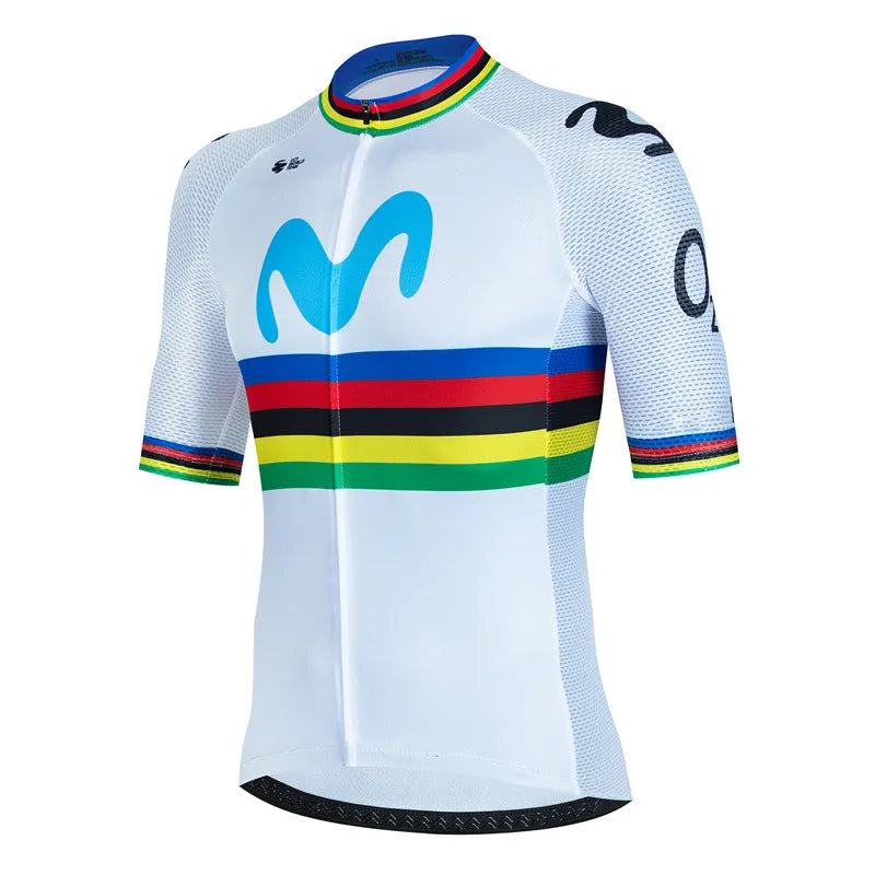 Movistar 2024 Cycling Jersey Set Summer Spain MTB