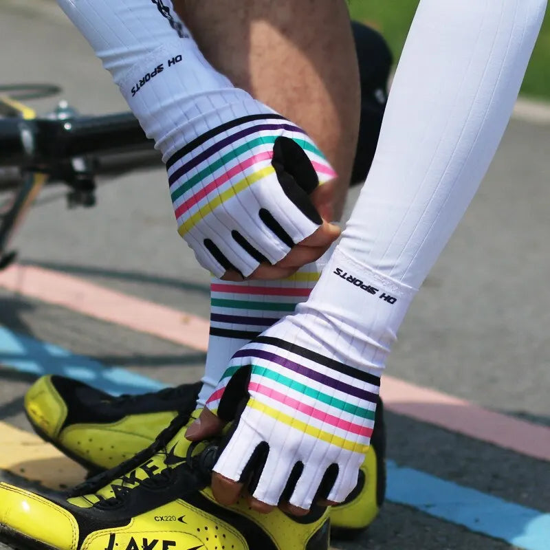 Gloves cycling Anti-slip Wear Resistant Wreathable