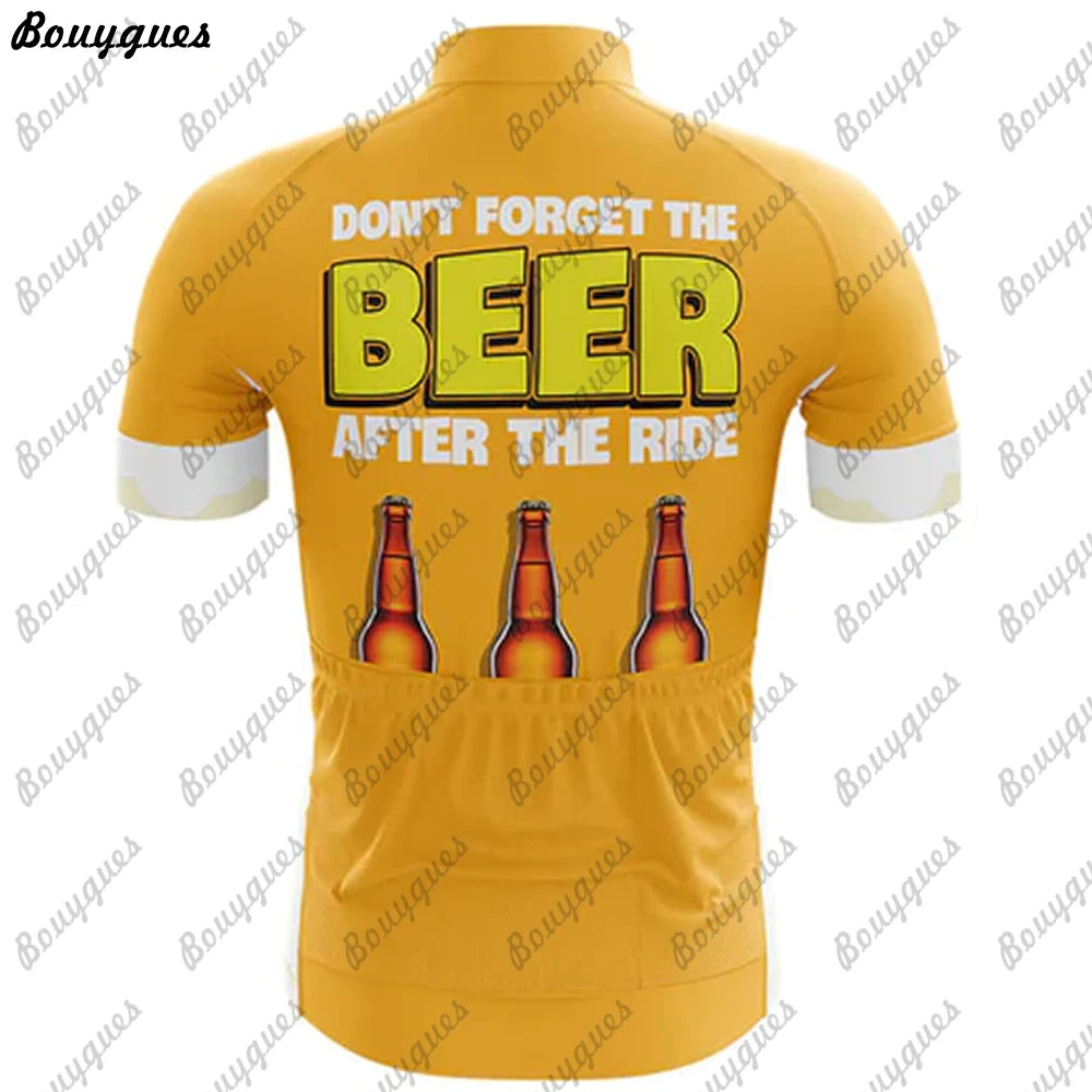 Beer Team Men Cycling Jersey MTB