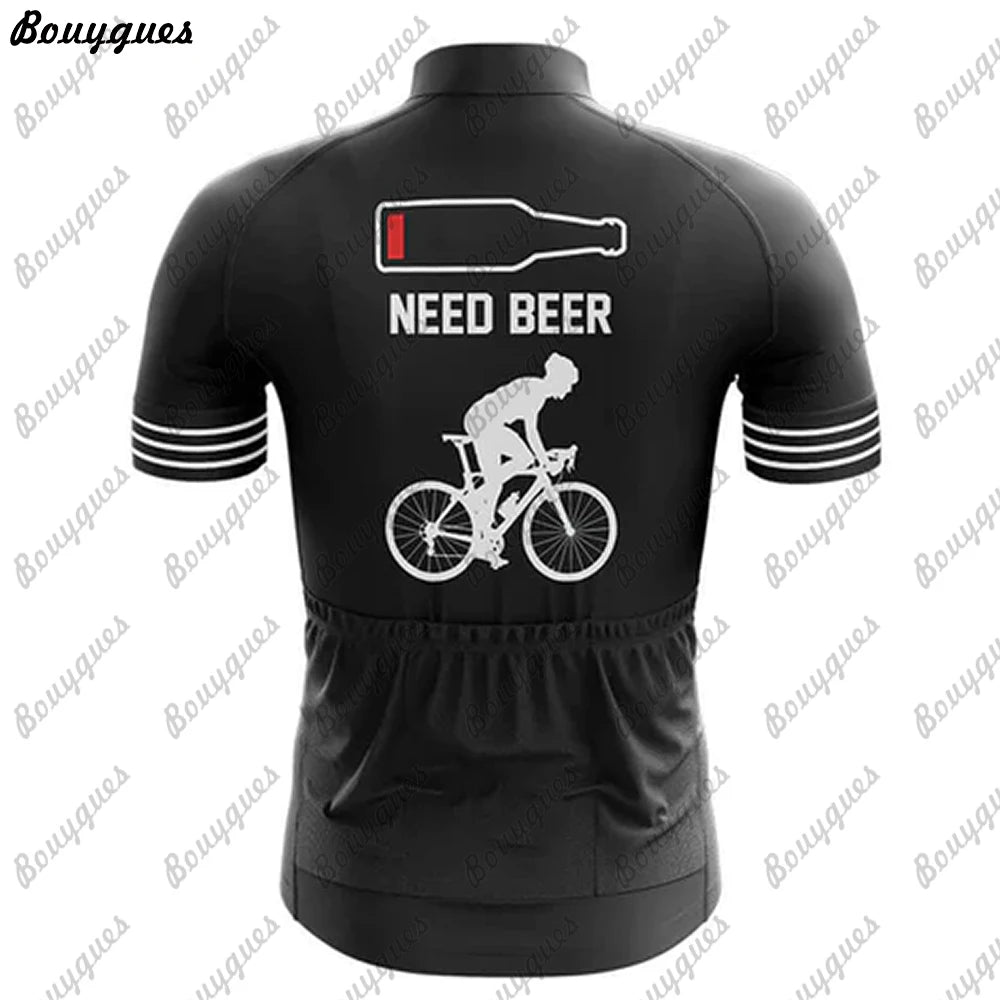 Beer Team Men Cycling Jersey MTB