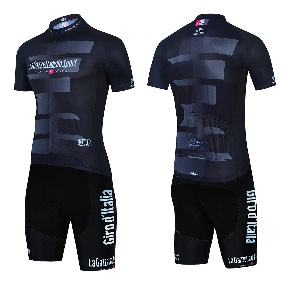 Tour De Giro D'ITALIA Cycling Jersey Set