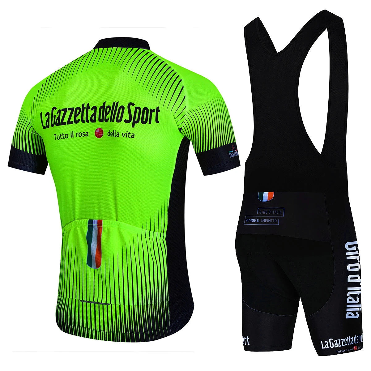 Tour Of Italy Cycling Jersey Set